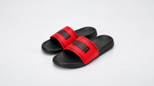 PUMA Max Slide Review: A Sporty Everyday Slide in Black and Red